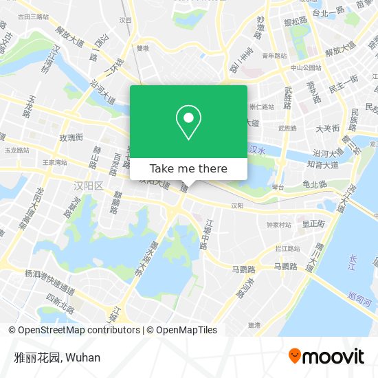 雅丽花园 map