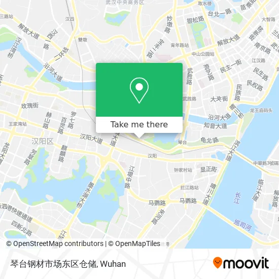 琴台钢材市场东区仓储 map