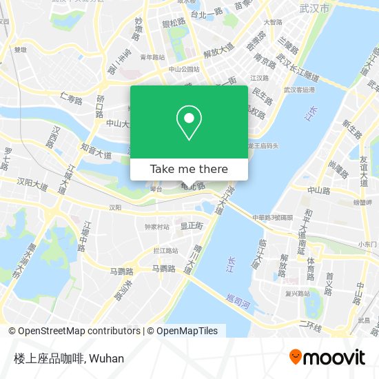 楼上座品咖啡 map