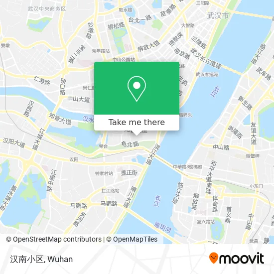 汉南小区 map