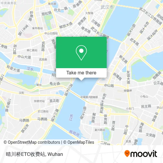 晴川桥ETC收费站 map