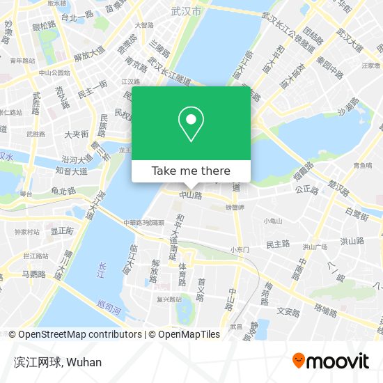 滨江网球 map