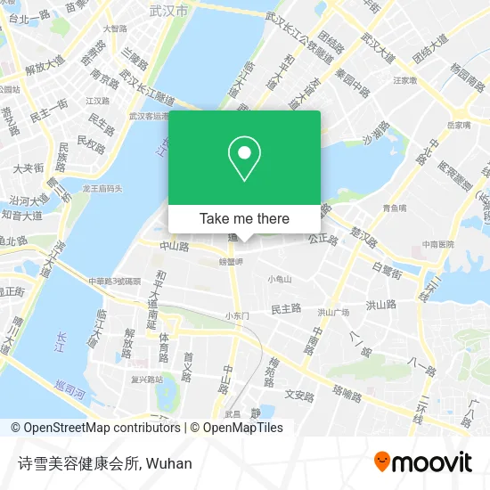 诗雪美容健康会所 map
