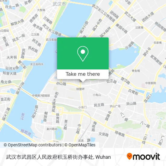武汉市武昌区人民政府积玉桥街办事处 map