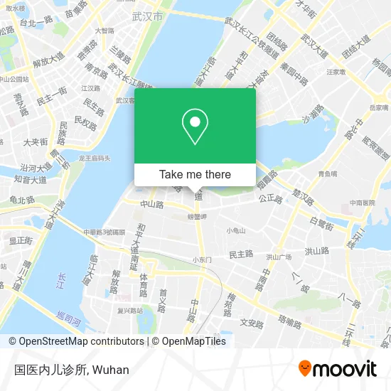 国医内儿诊所 map