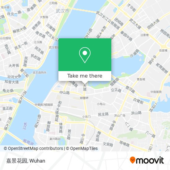 嘉景花园 map