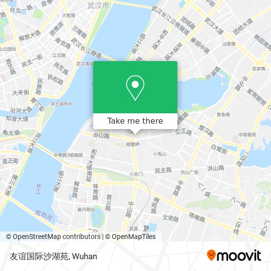 友谊国际沙湖苑 map