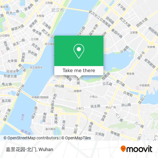 嘉景花园-北门 map