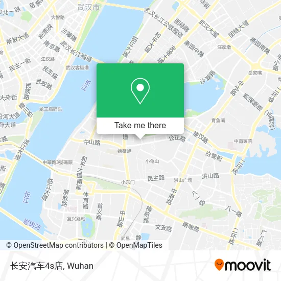 长安汽车4s店 map
