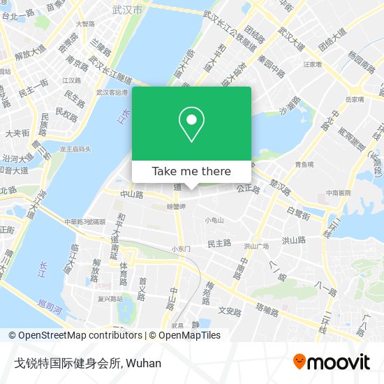 戈锐特国际健身会所 map