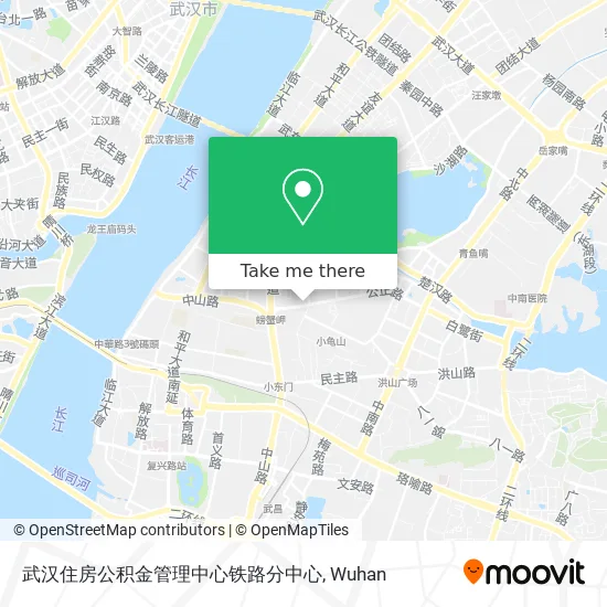 武汉住房公积金管理中心铁路分中心 map