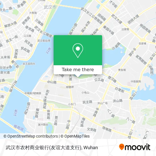 武汉市农村商业银行(友谊大道支行) map