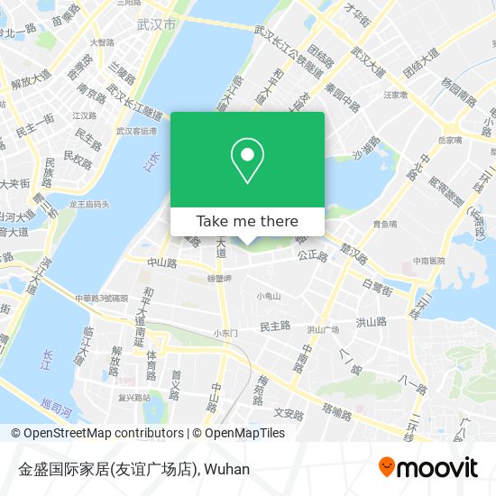 金盛国际家居(友谊广场店) map