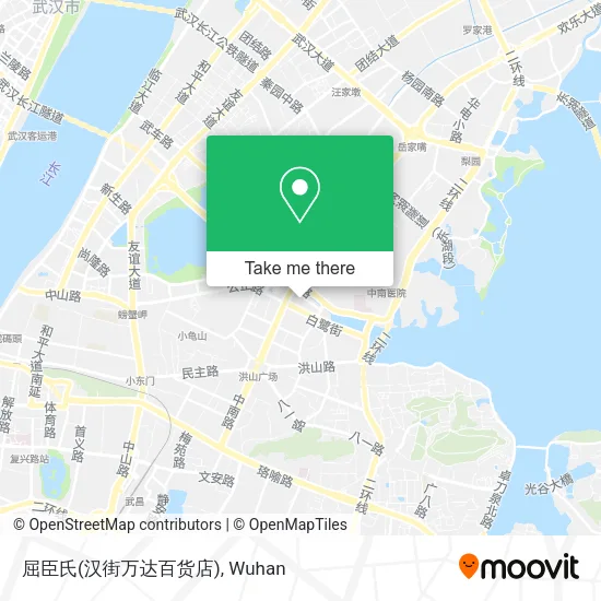 屈臣氏(汉街万达百货店) map