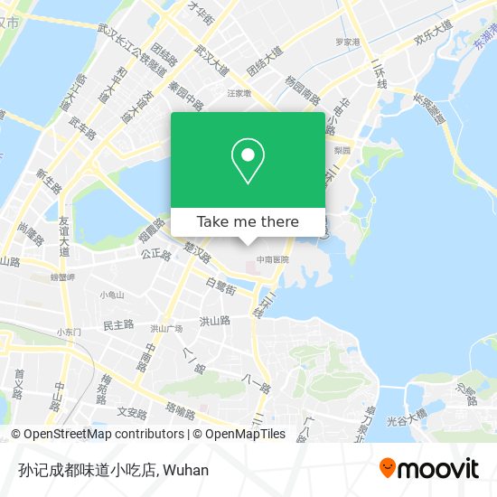 孙记成都味道小吃店 map