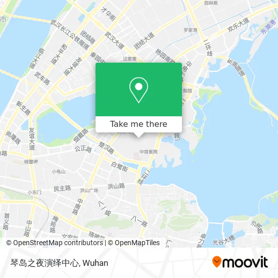 琴岛之夜演绎中心 map