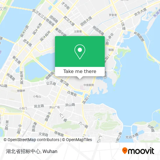 湖北省招标中心 map