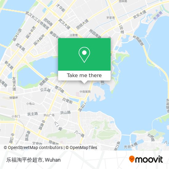 乐福淘平价超市 map