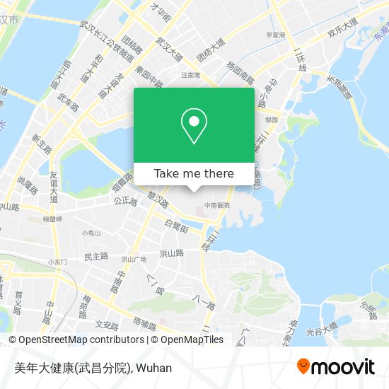 美年大健康(武昌分院) map