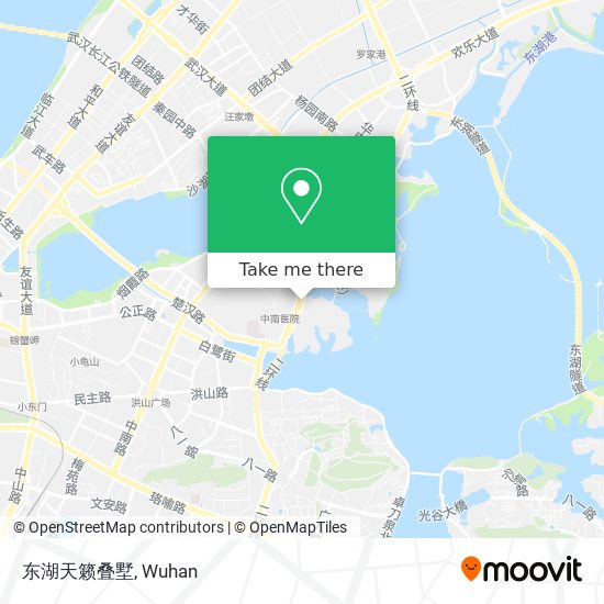 东湖天籁叠墅 map