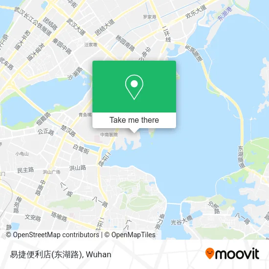 易捷便利店(东湖路) map