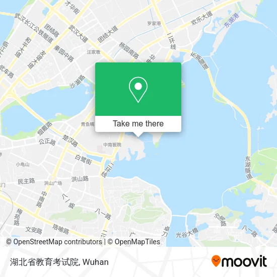 湖北省教育考试院 map