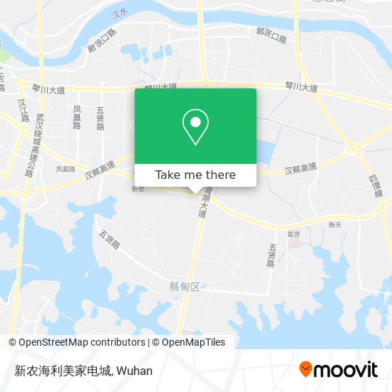 新农海利美家电城 map