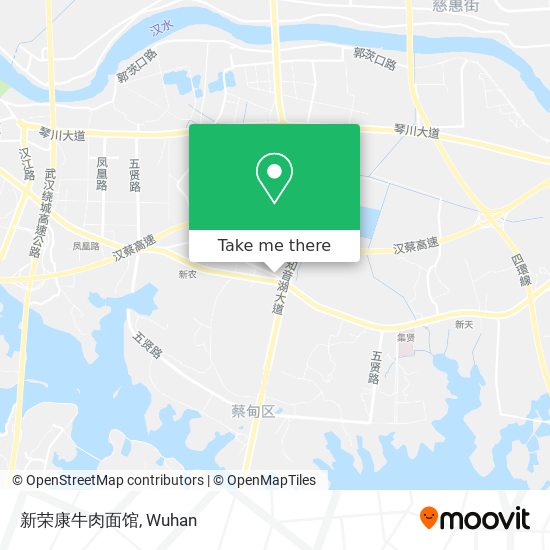 新荣康牛肉面馆 map