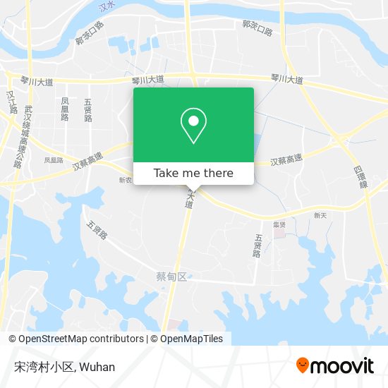 宋湾村小区 map