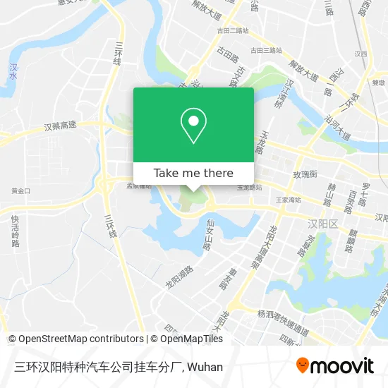 三环汉阳特种汽车公司挂车分厂 map