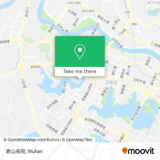 磨山南苑 map