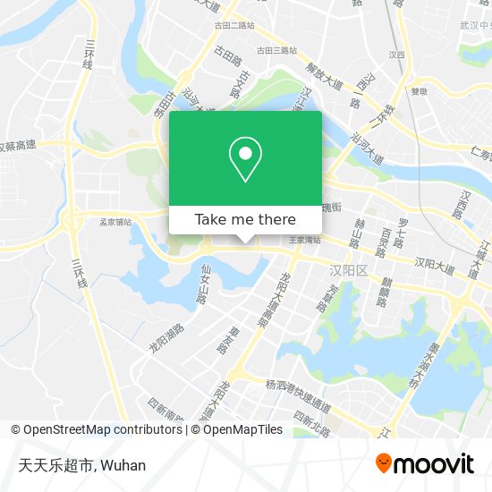 天天乐超市 map