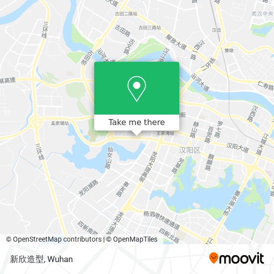 新欣造型 map