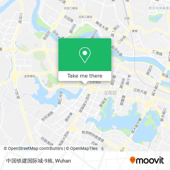 中国铁建国际城-9栋 map