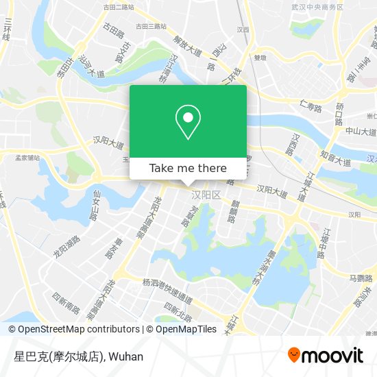 星巴克(摩尔城店) map