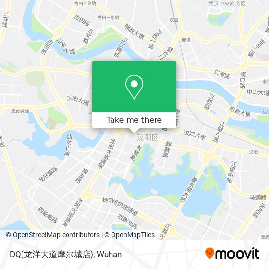 DQ(龙洋大道摩尔城店) map
