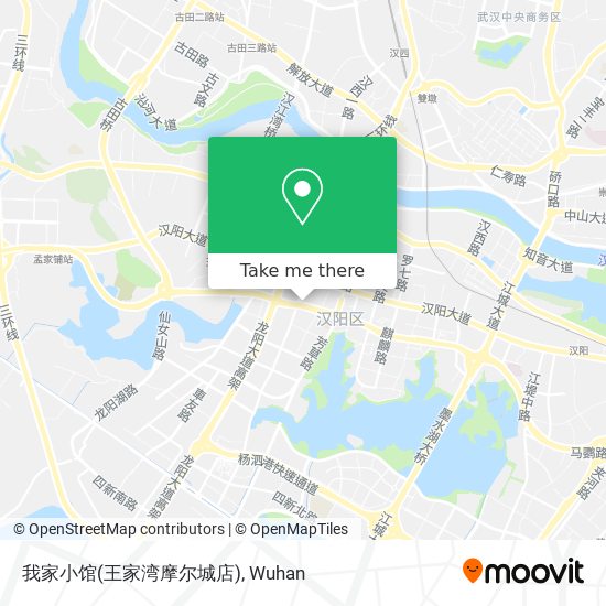 我家小馆(王家湾摩尔城店) map