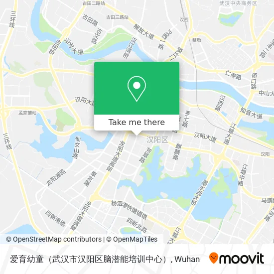 爱育幼童（武汉市汉阳区脑潜能培训中心） map