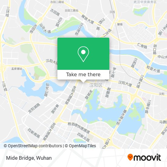 Mide Bridge map