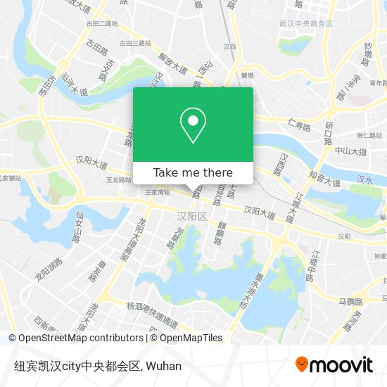 纽宾凯汉city中央都会区 map
