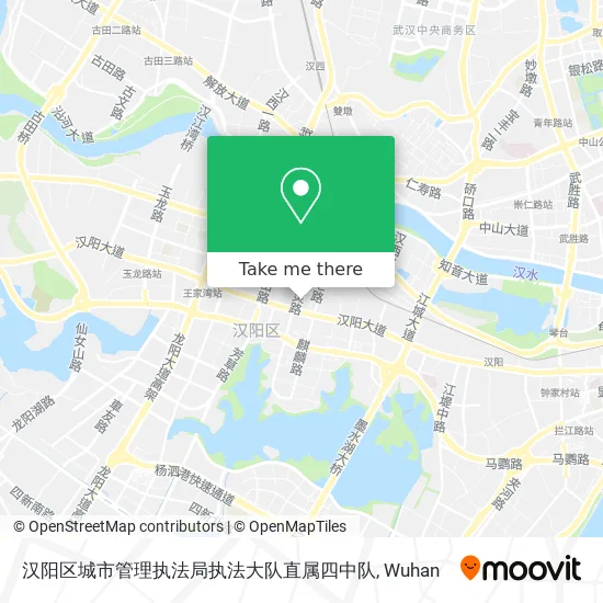 汉阳区城市管理执法局执法大队直属四中队 map