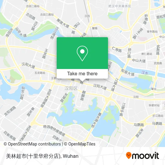 美林超市(十里华府分店) map