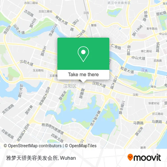 雅梦天骄美容美发会所 map