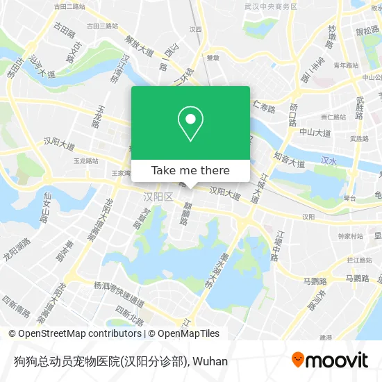狗狗总动员宠物医院(汉阳分诊部) map