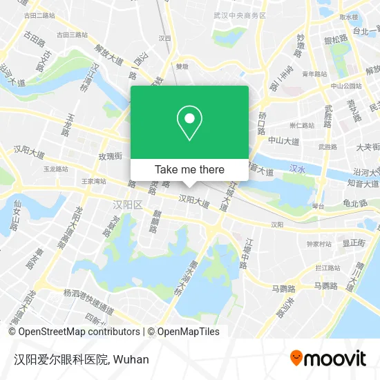 汉阳爱尔眼科医院 map