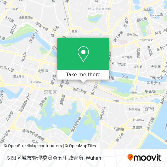 汉阳区城市管理委员会五里城管所 map