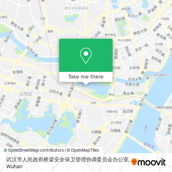 武汉市人民政府桥梁安全保卫管理协调委员会办公室 map
