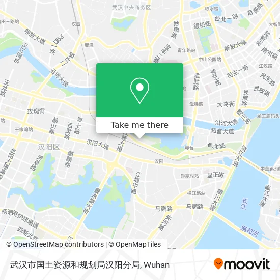 武汉市国土资源和规划局汉阳分局 map