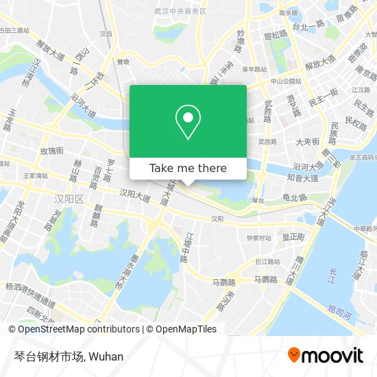 琴台钢材市场 map
