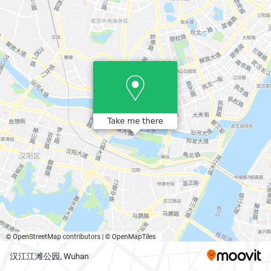 汉江江滩公园 map